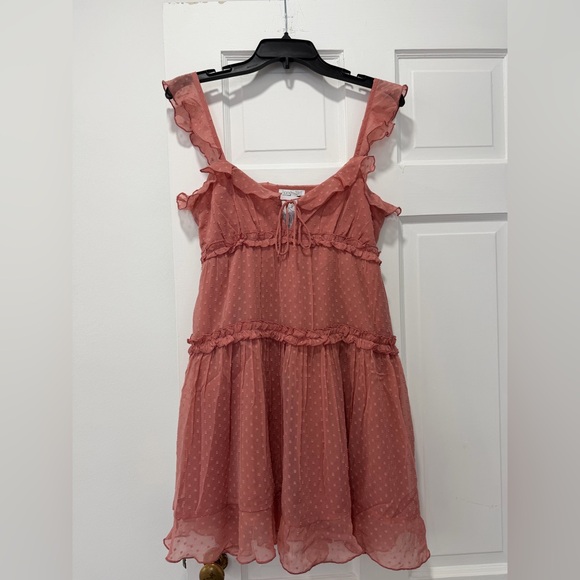 Patrons of Peace Dresses & Skirts - Patrons of Peace Coral Sleeveless dress sun summer vacation dress sz S